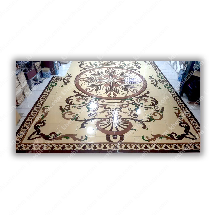  سرامیک کف طرح فرش و قالیچه