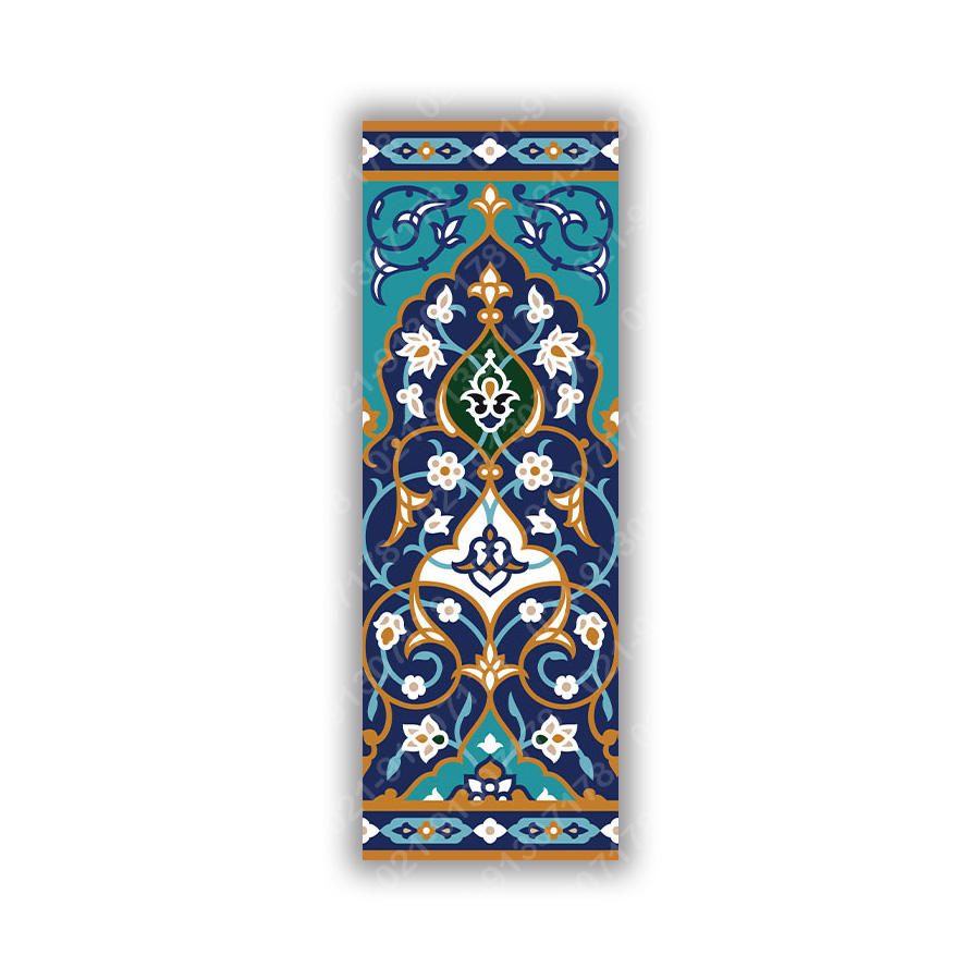  سرامیک ازاره طرح اسلیمی