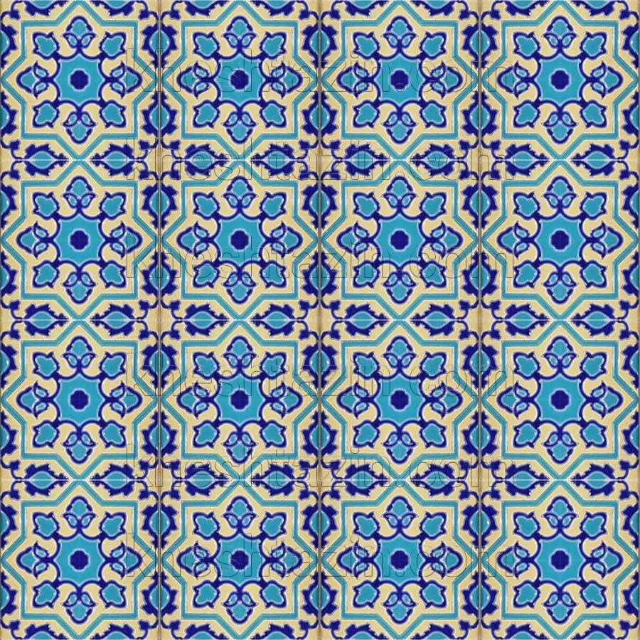 کاشی هفت رنگ دیواری کد: TP-120 - تصویر 4