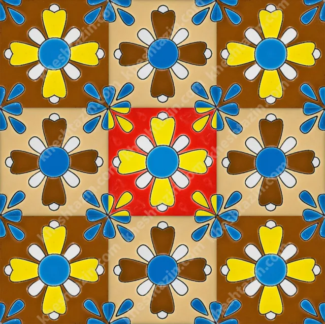 کاشی ده سانتی بین کابینتی
