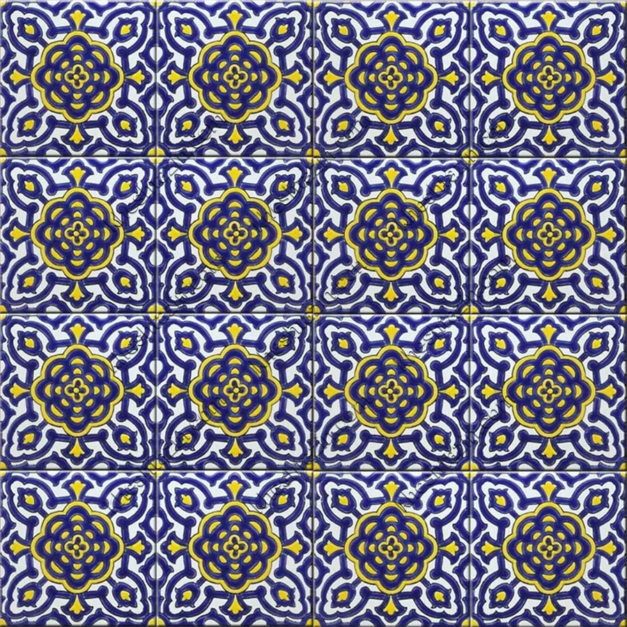کاشی هفت رنگ طرح سنتی کد: MP-22 - تصویر 2