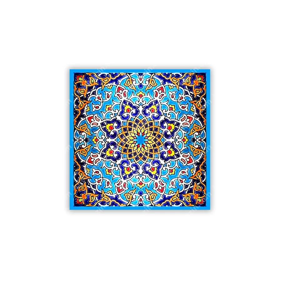 کاشی و سرامیک هفت رنگ طرح گنبد مینا