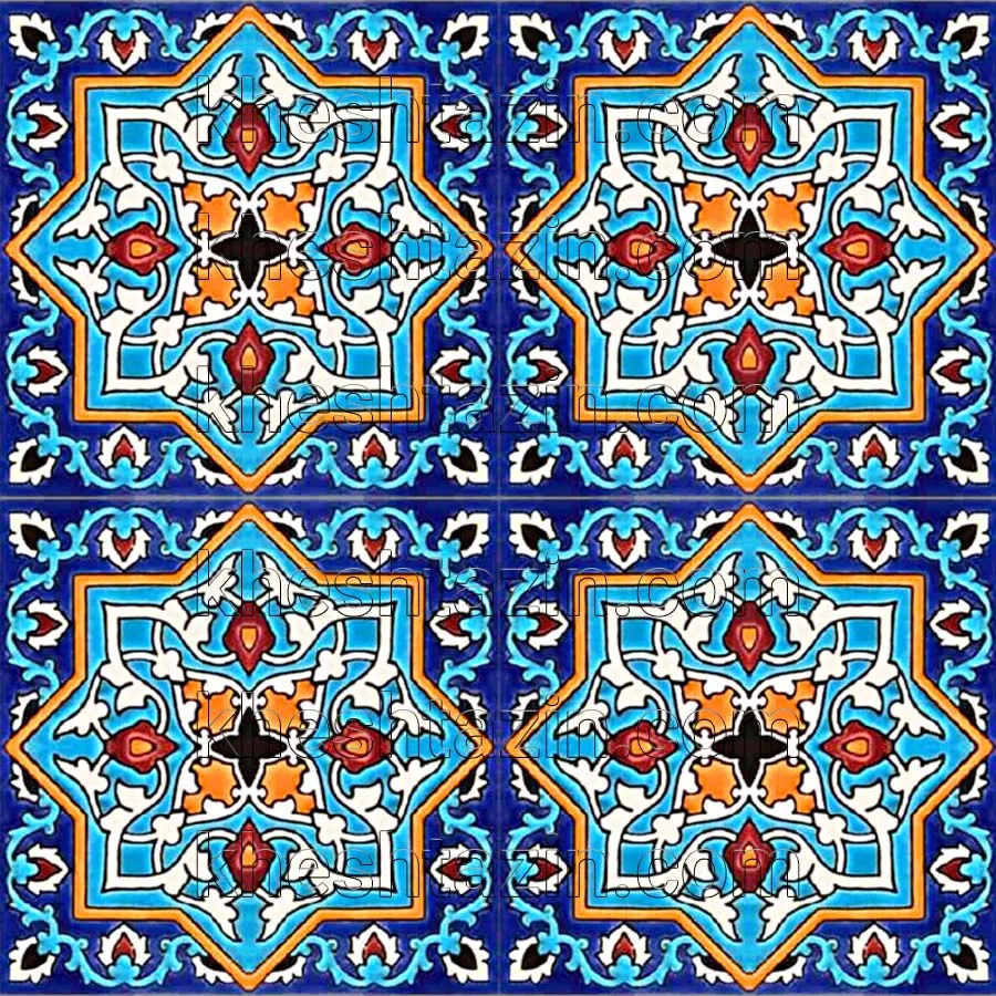 کاشی هفت‌رنگ مدل «نجمه سلطانی» - تصویر 2