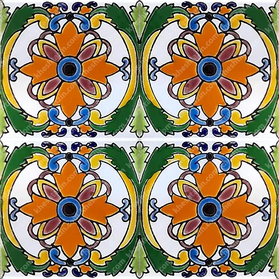کاشی سرامیک طرح خورشید - تصویر 5