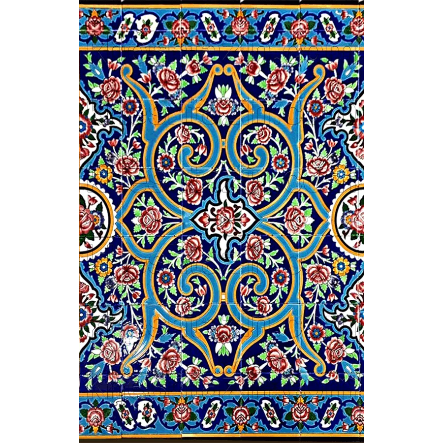 کاشی هفت رنگ  ازاره کد: ET-1 - تصویر 6