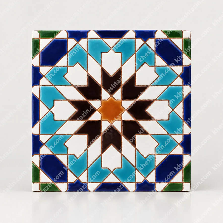 کاشی طرح هندسی مراکشی – سری اصالت (Authentic Geometry Series)