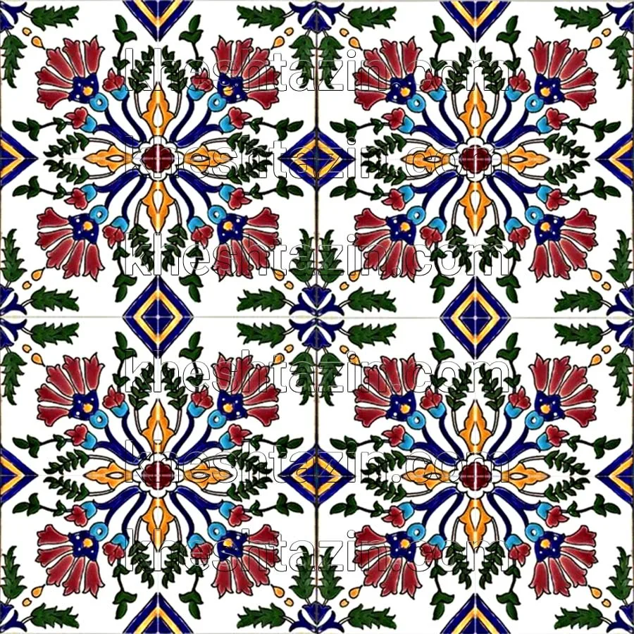 کاشی هفت رنگ دیواری کد: TP-111 - تصویر 5