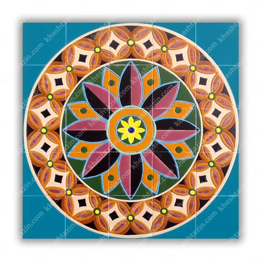 سرامیک طرح شمسه مدرن