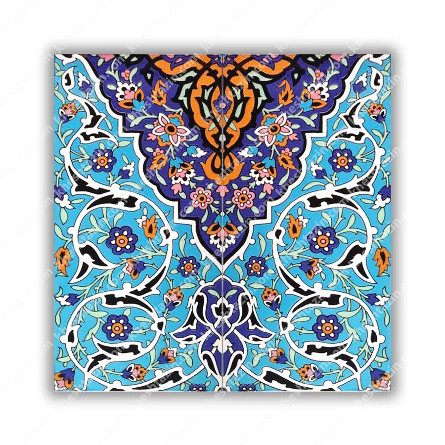 کاشی سرامیک طرح «ترنج لاجورد» - تصویر 4