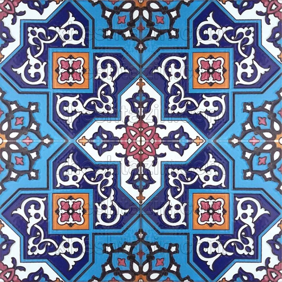 کاشی هفت رنگ  دیواری کد: GP-206 - تصویر 5