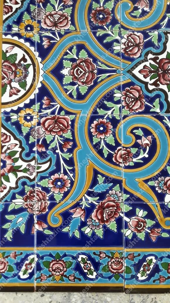 کاشی هفت رنگ  ازاره کد: ET-1 - تصویر 10