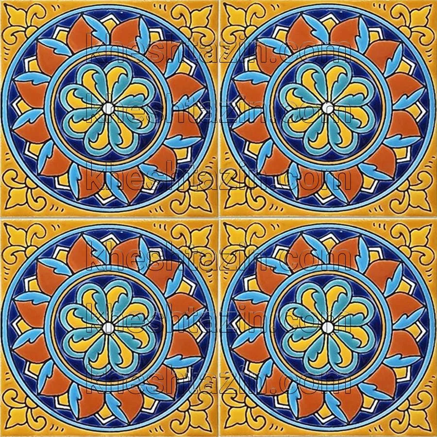 کاشی هفت رنگ دیواری کد: MP-8 - تصویر 2