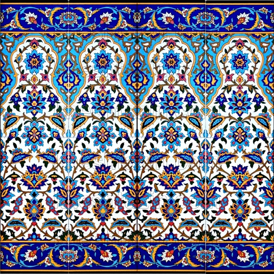 کاشی هفت رنگ ازاره کد: ET-2 - تصویر 6