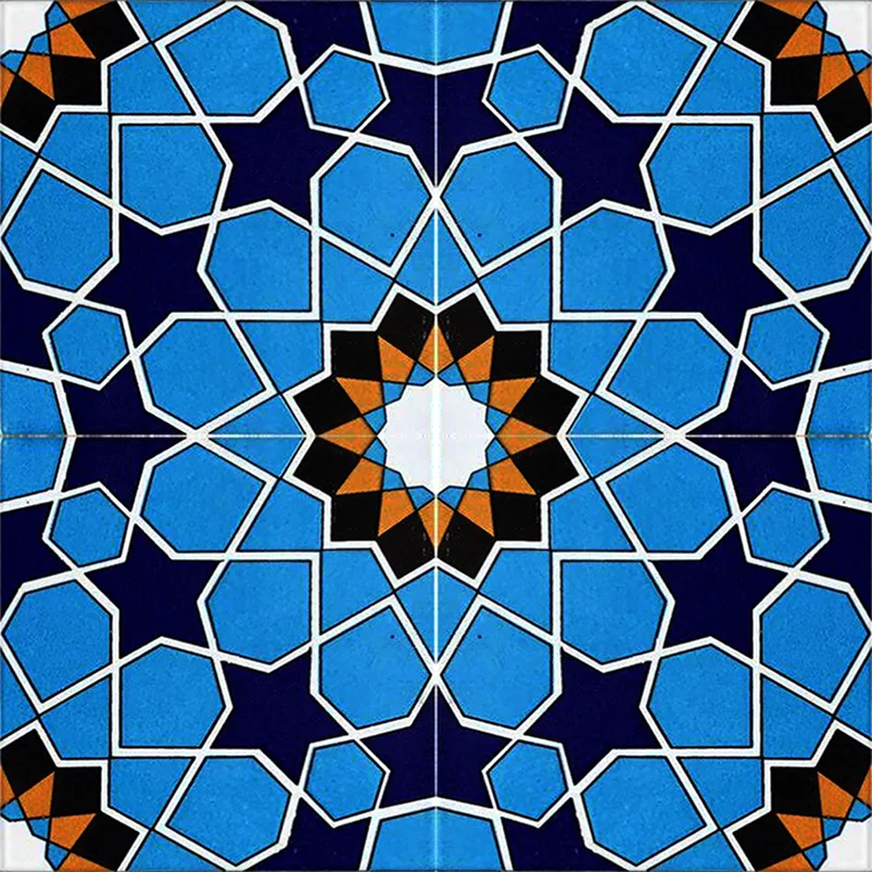 کاشی هفت رنگ دیواری کد: GP-303