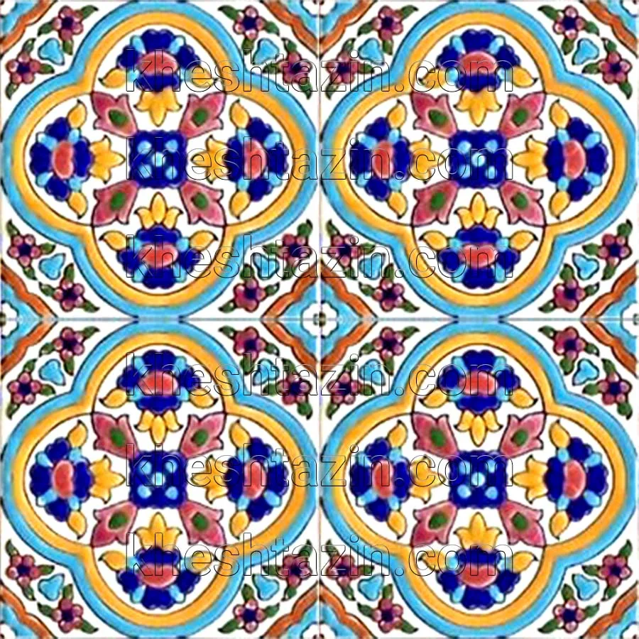 کاشی هفت رنگ دیواری کد: TP-138 - تصویر 2