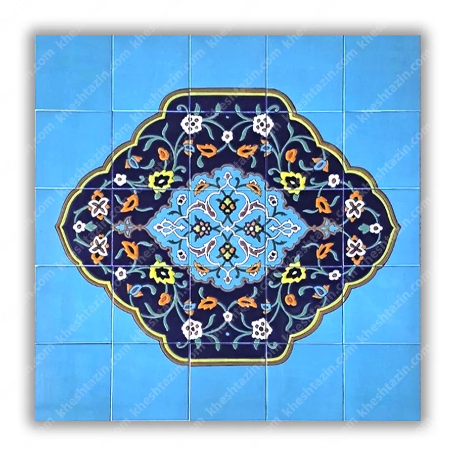 سرامیک کف طرح ترنج قالی