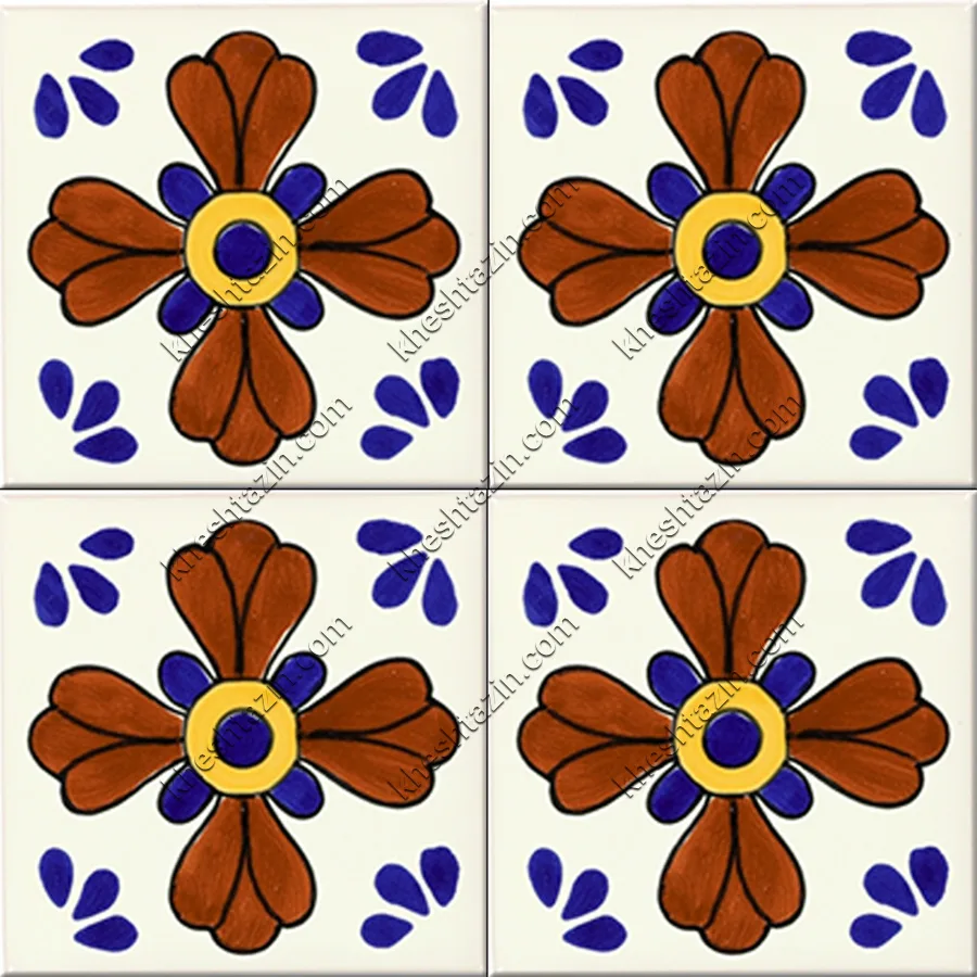 کاشی سنتی طرح مکزیکی کد 1306