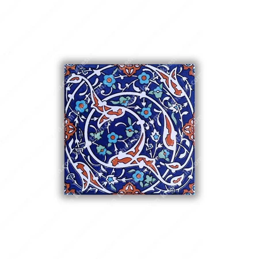 کاشی سرامیک طرح اسلیمی لاجورد
