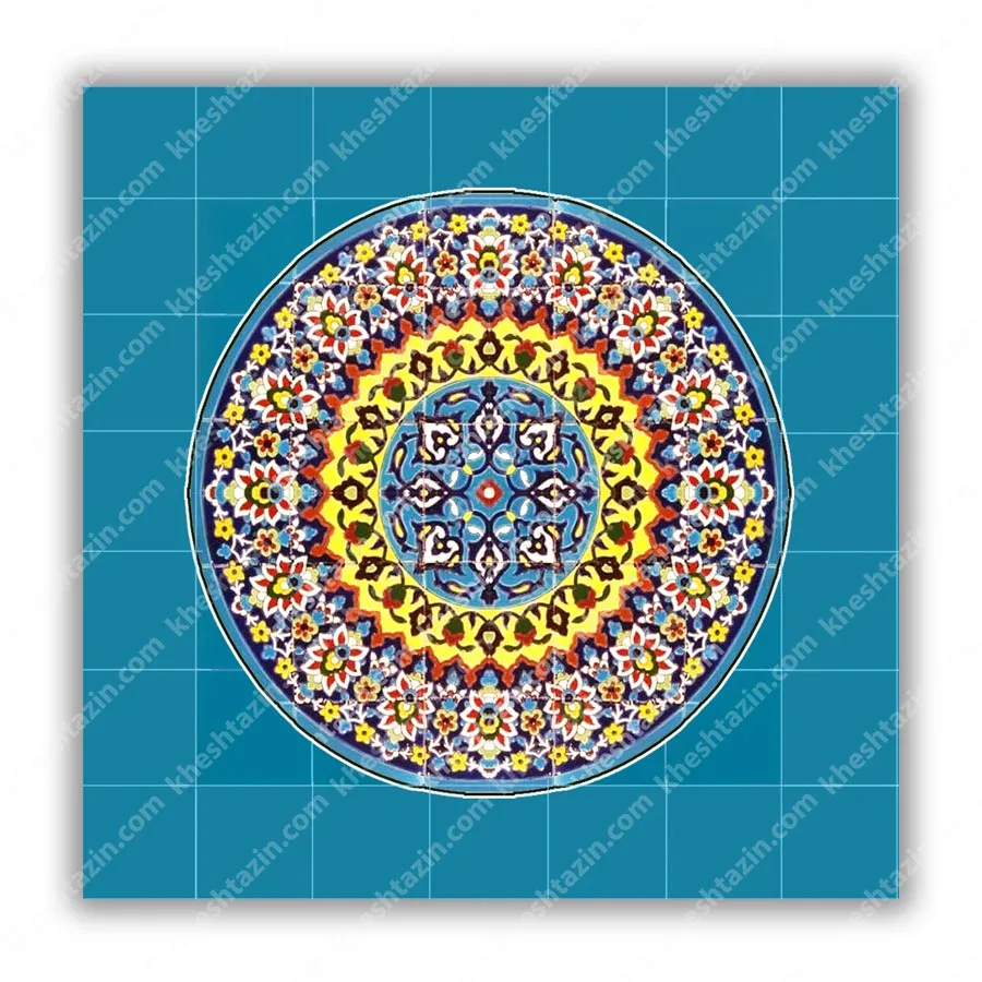 سرامیک طرح قالیچه دایره