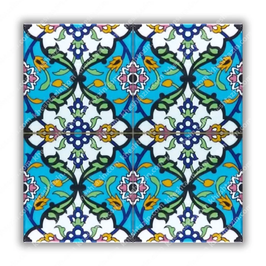 کاشی سرامیک طرح طرح «شرفه لاجورد» - تصویر 2