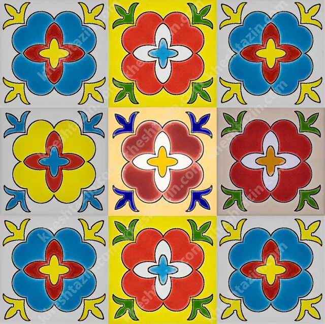 کاشی ده سانتی بین کابینتی
