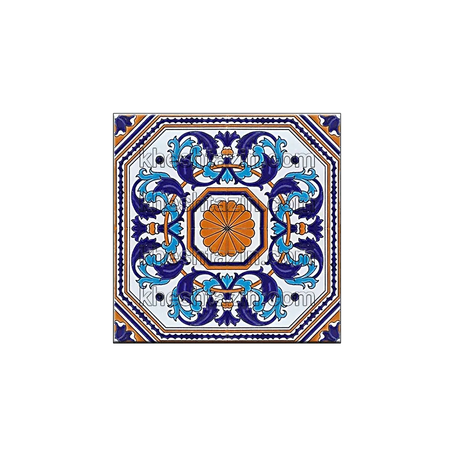 کاشی سرامیک طرح پیچک فرنگی