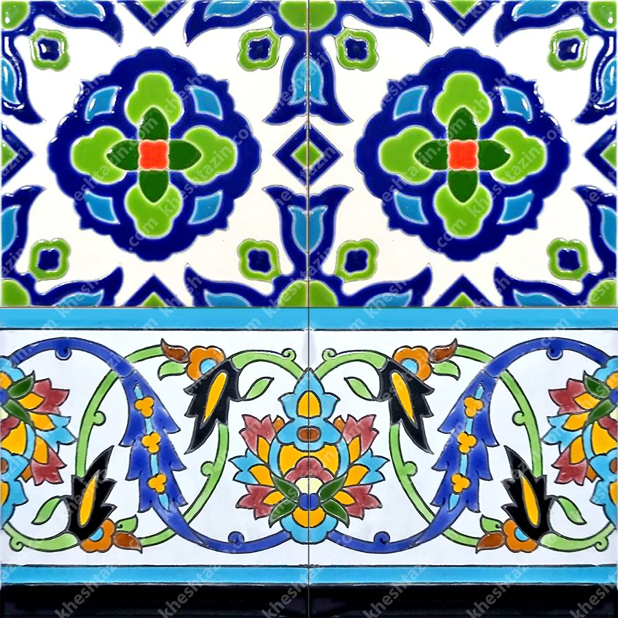 کاشی حاشیه و قرنیز - تصویر 2