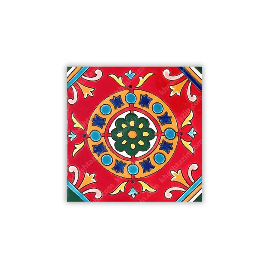 کاشی هفت رنگ طرح سنتی کد: 1537
