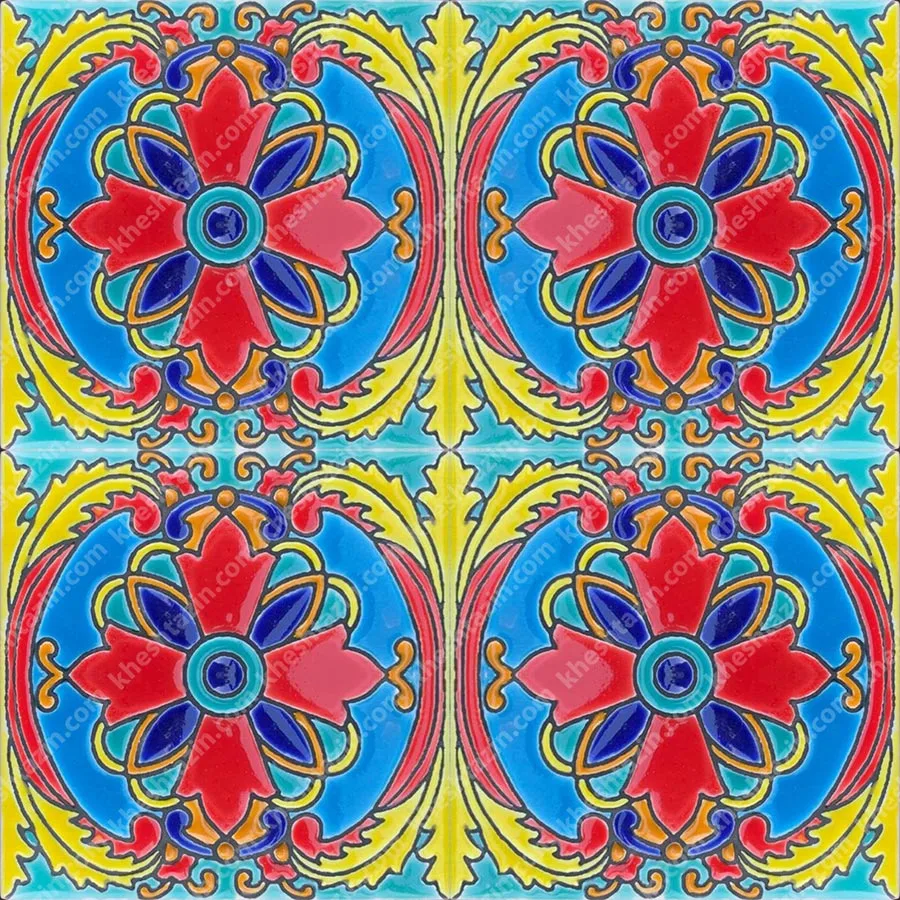 کاشی سرامیک طرح خورشید - تصویر 6