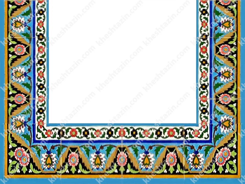 کاشی حاشیه و قرنیز