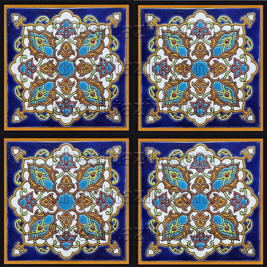 کاشی هفت رنگ دیواری کد: TP-104/1 - تصویر 2