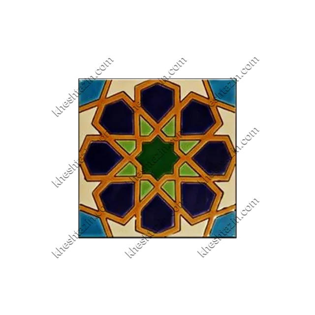 کاشی هفت رنگ طرح هندسی کد: GP-302