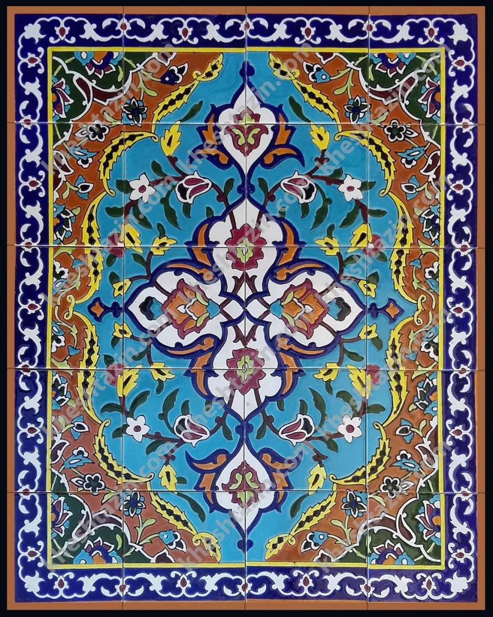 سرامیک کف طرح قالیچه  کد: CF-5 - تصویر 2