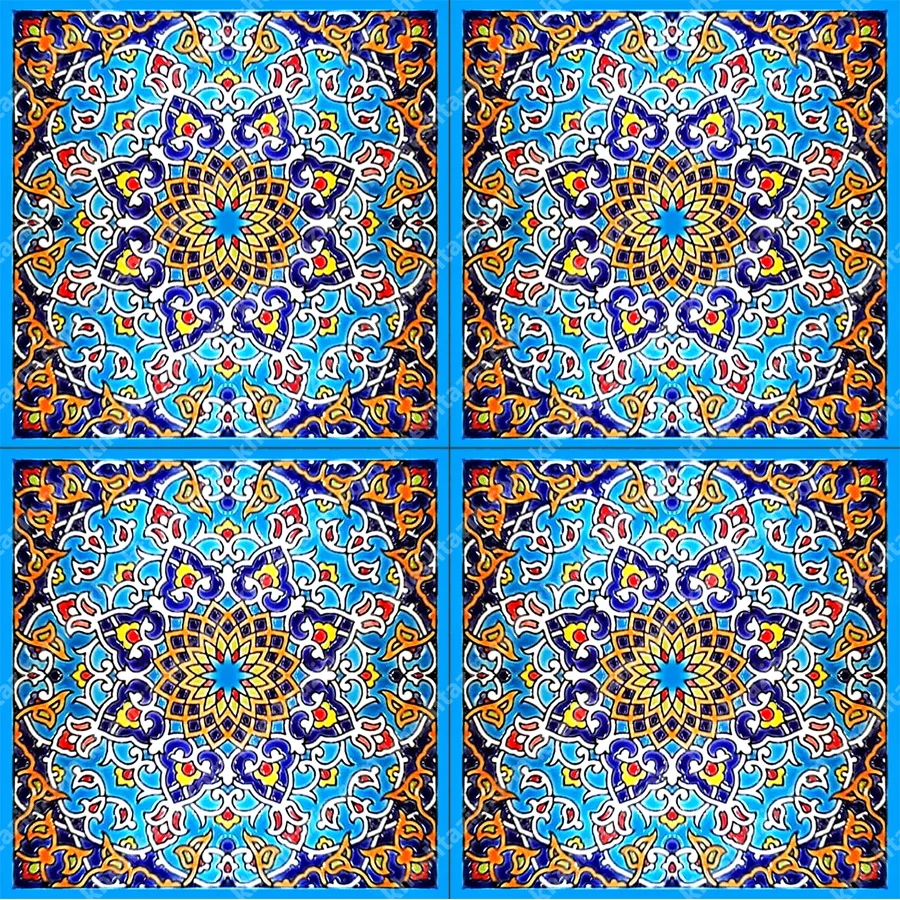 کاشی و سرامیک هفت رنگ طرح گنبد مینا - تصویر 2