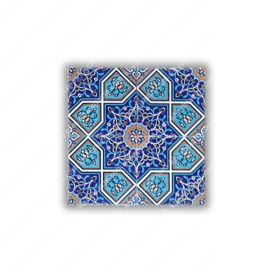 کاشی سرامیک هفت رنگ طرح هندسی اسلامی - تصویر 6