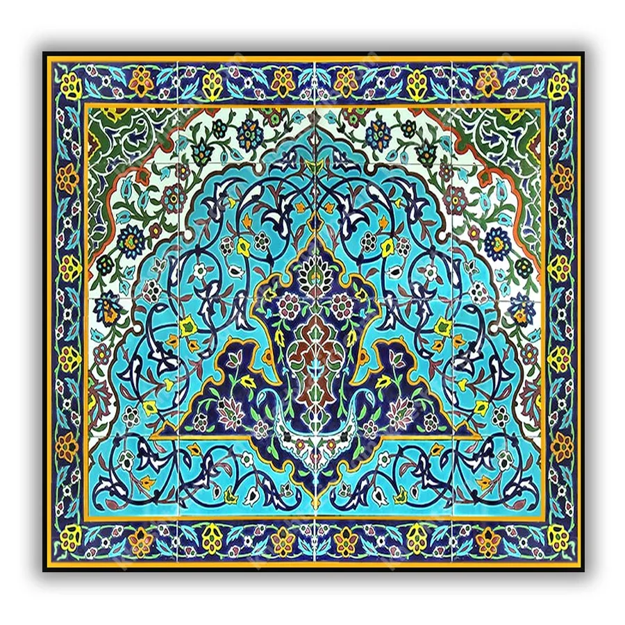 کاشی هفت رنگ طرح درخواستی