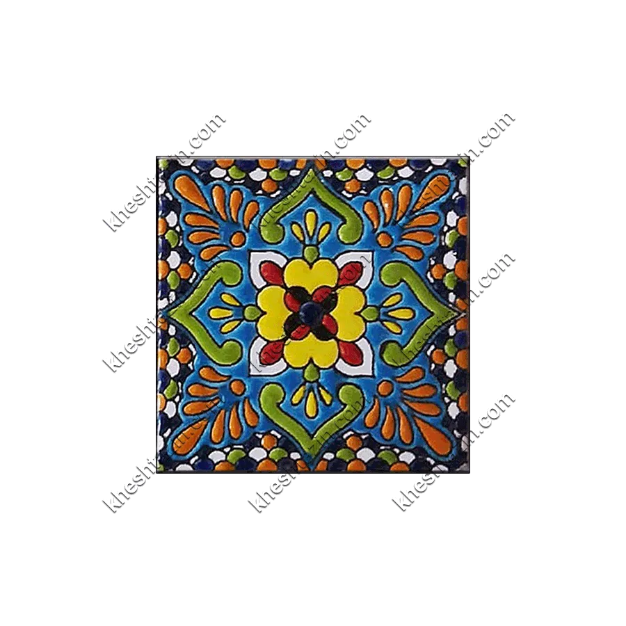 کاشی هفت رنگ دیواری کد: TP-122 - تصویر 4