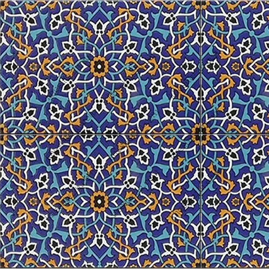 کاشی هفت رنگ طرح سنتی کد: TP-133 - تصویر 2