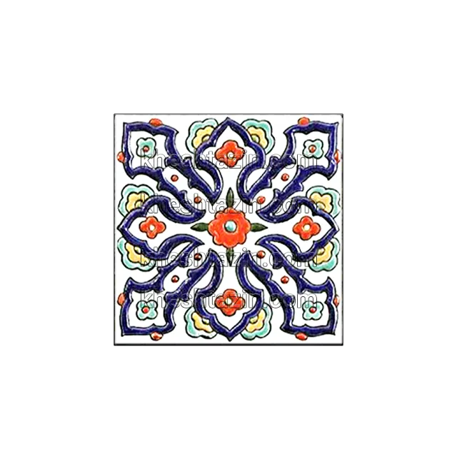 کاشی هفت رنگ دیواری کد: MP-16