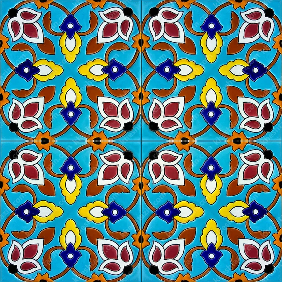 کاشی سرامیک طرح نیلگون - تصویر 3