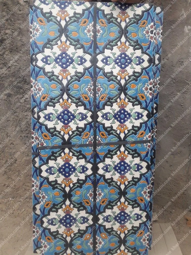 کاشی هفت رنگ طرح سنتی کد: TP-134A - تصویر 5