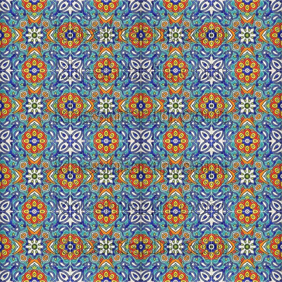 کاشی هفت رنگ  دیواری کد: TP-118 - تصویر 4