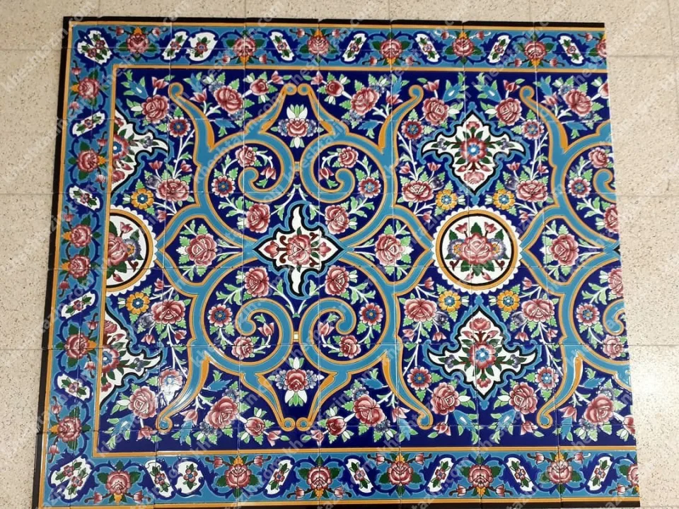 کاشی هفت رنگ  ازاره کد: ET-1 - تصویر 2