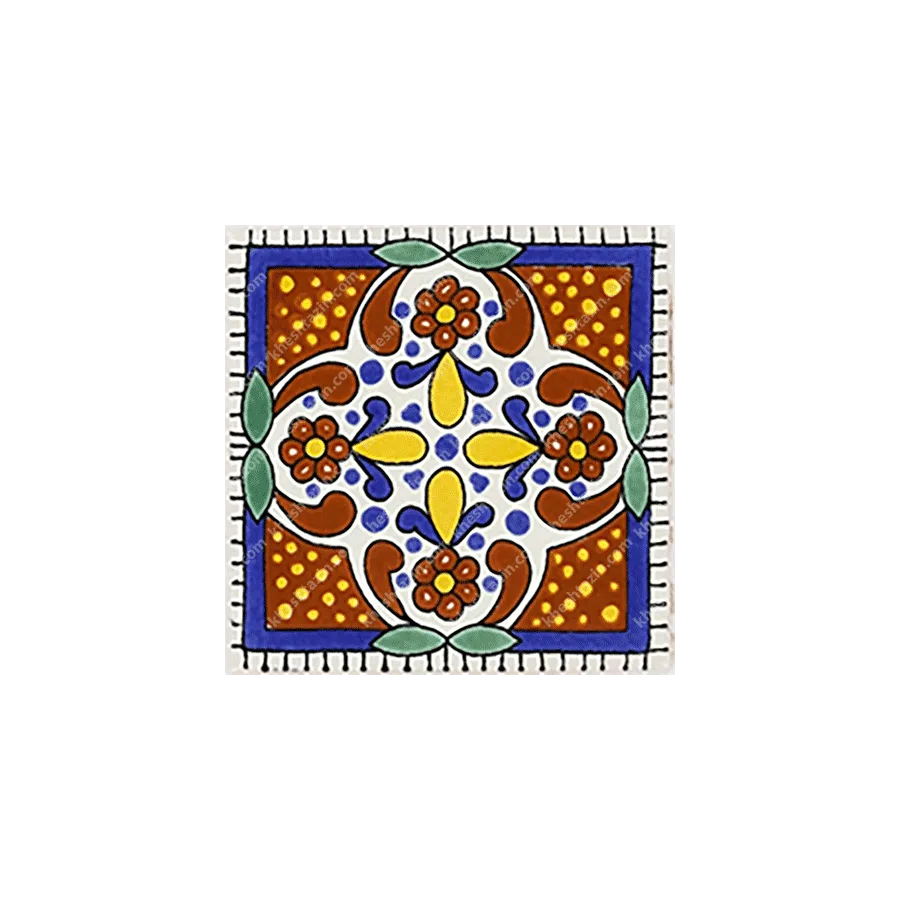 کاشی سنتی طرح مکزیکی کد: 1379