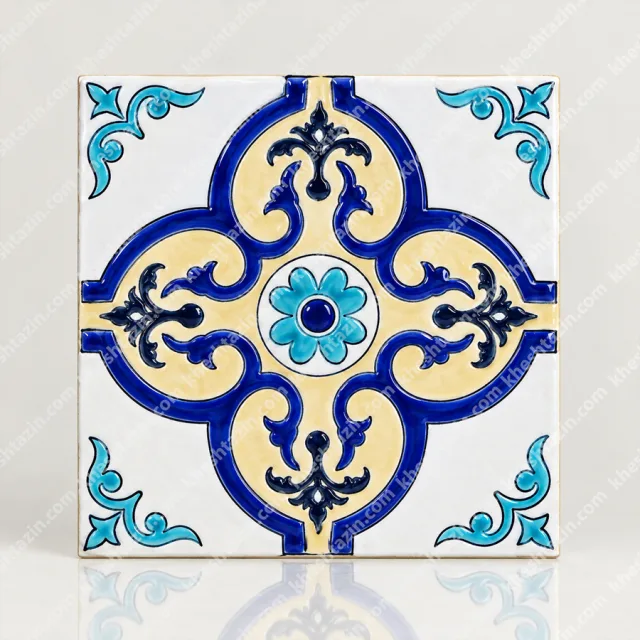 کاشی هفت رنگ طرح نگار