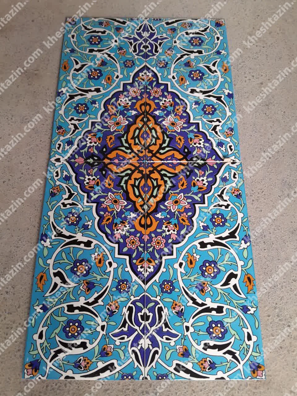 کاشی سرامیک طرح «ترنج لاجورد» - تصویر 3