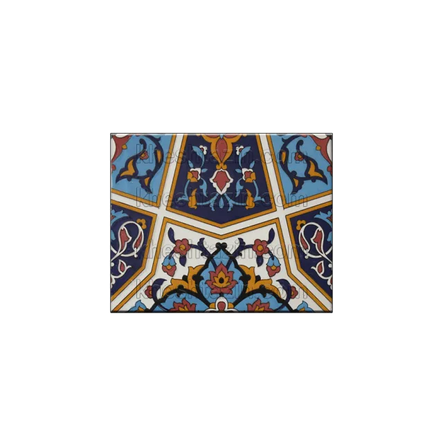 کاشی هفت رنگ دیواری کد: GP-207