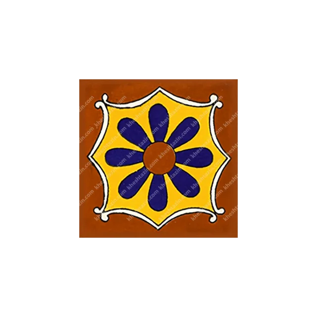 کاشی سنتی طرح مکزیکی کد: 1366