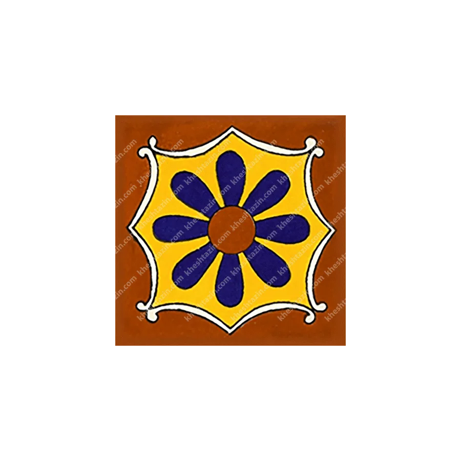 کاشی سنتی طرح مکزیکی کد: 1366