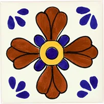 کاشی سنتی طرح مکزیکی کد 1306